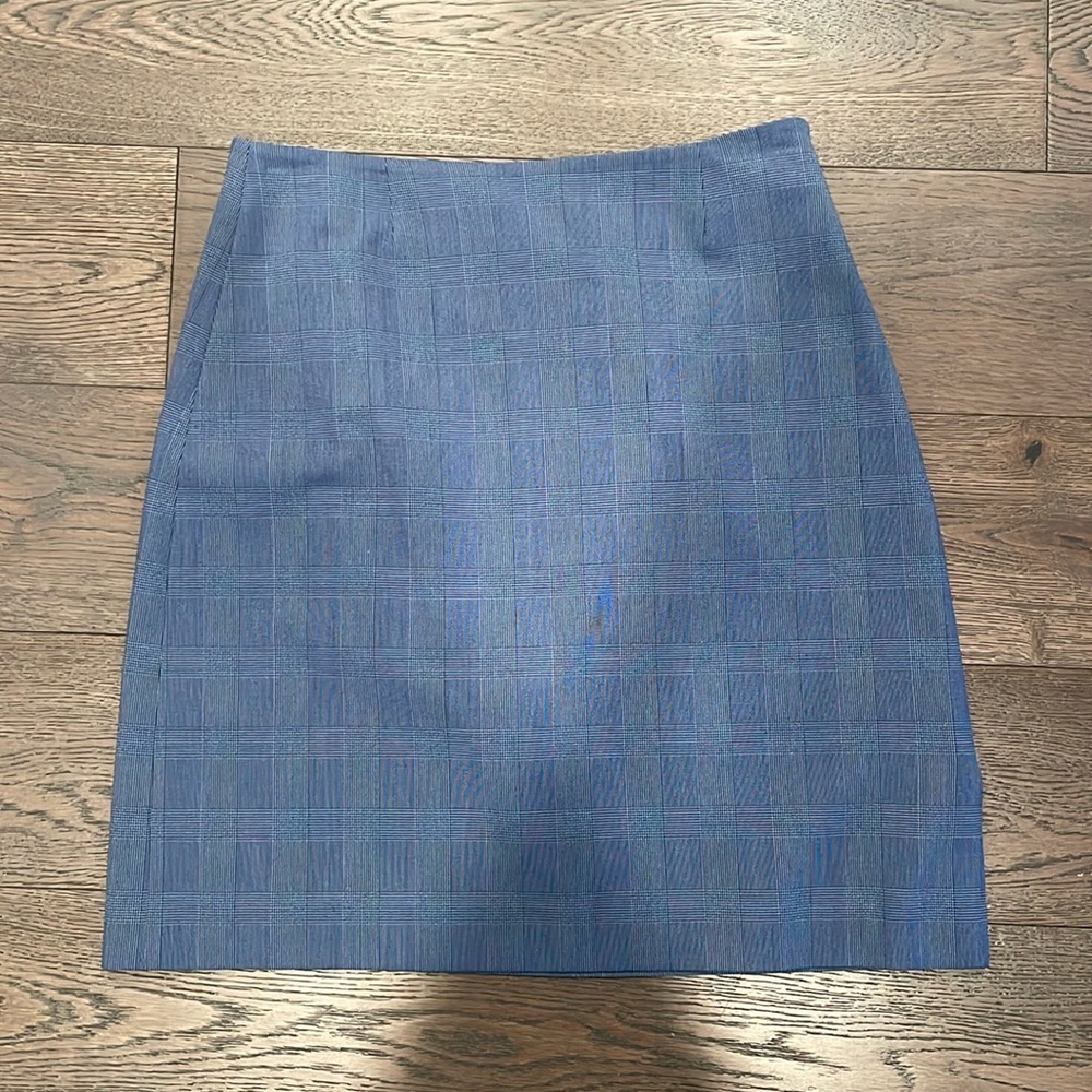 Banana Republic Plaid Pencil Skirt